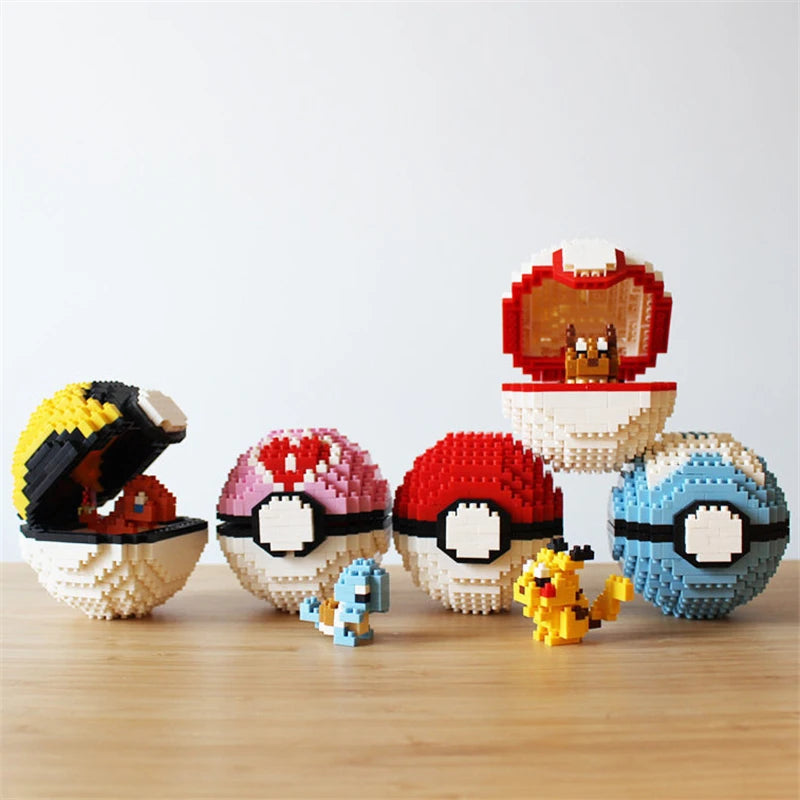 Nest Ball - 450 PCS - Pokemon Building Blocks