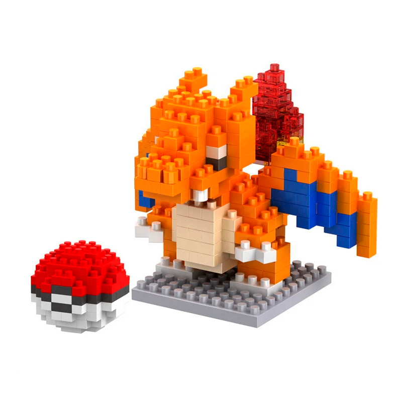 Pokemon Charmander Nanoblock 305 pcs pokeblocks.shop