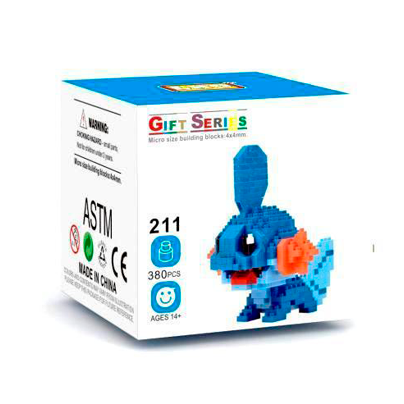 Mudkip 316 PCS Pokemon Building Blocks PokeBlocks.Shop