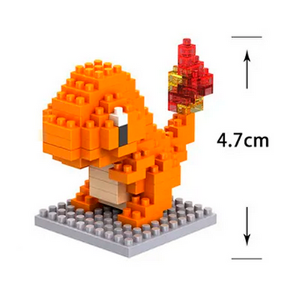 Charmander - 188 PCS - Pokemon Building Blocks