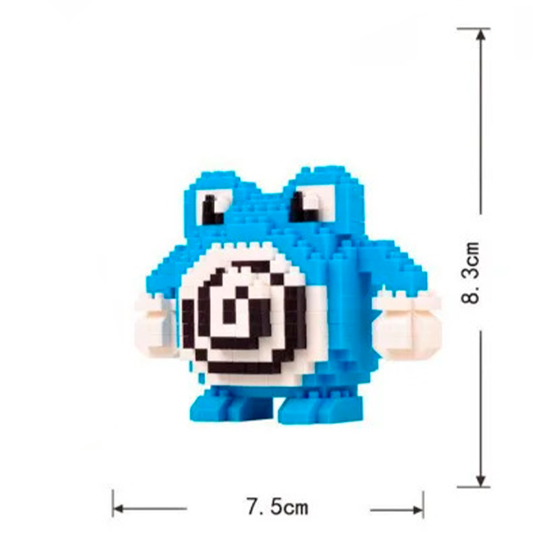 Poliwhirl - 284 PCS - Pokemon Building Blocks