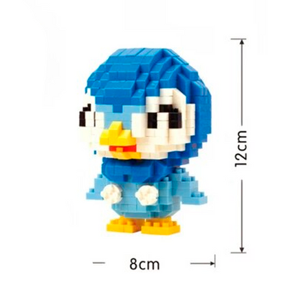 Piplup - 336 PCS - Pokemon Building Blocks